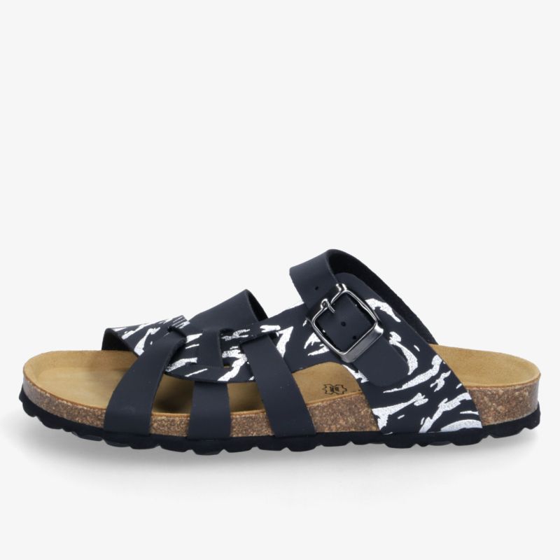 Bequeme Sandale mit modischem Design und rutschfester Sohle für optimalen Tragekomfort.