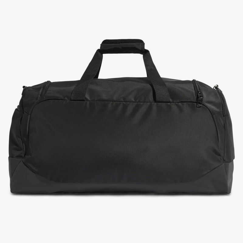 Robuste schwarze Reisetasche mit großer Kapazität und praktischen Griffen für einfachen Transport