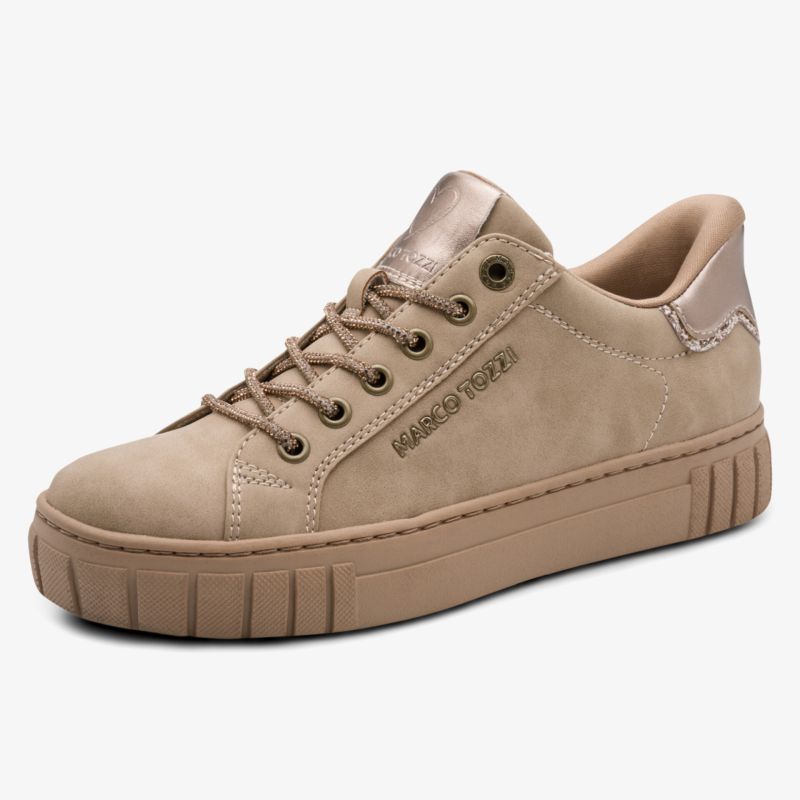 Moderner Sneaker mit robuster Gummisohle und hochwertiger Verarbeitung für angenehmen Tragekomfort