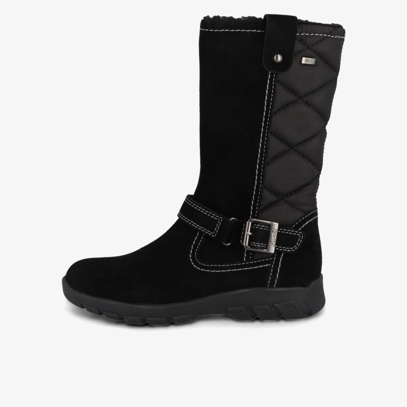 Wasserdichter Winterstiefel mit verstellbarem Riemen und warmer Innenfütterung für hohen Tragekomfort