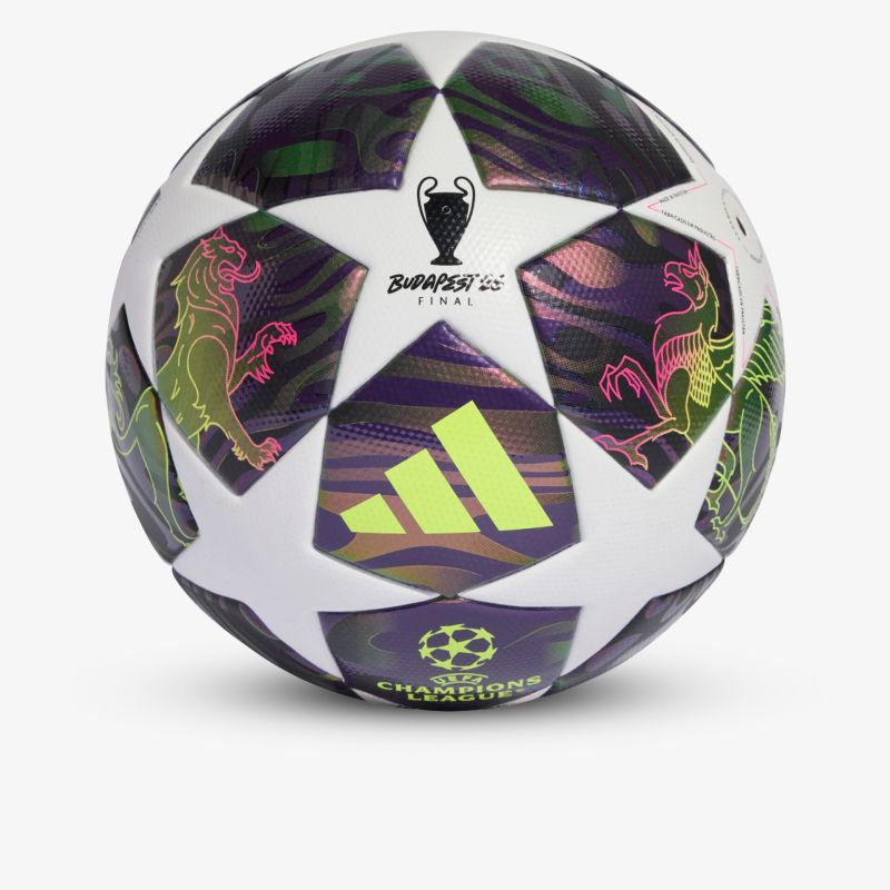 Offizieller Champions League Fußball mit leuchtendem Design und präziser, stabiler Verarbeitung