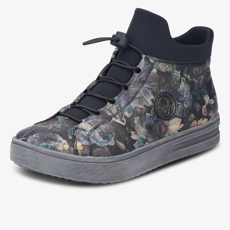 Bequemer modischer Schuh mit floralem Muster, rutschfester Sohle und komfortabler Passform