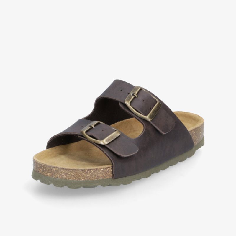 Komfortable Sandale mit zwei verstellbaren Schnallen, weicher Fußsohle und rutschfester Laufsohle für optimalen Halt