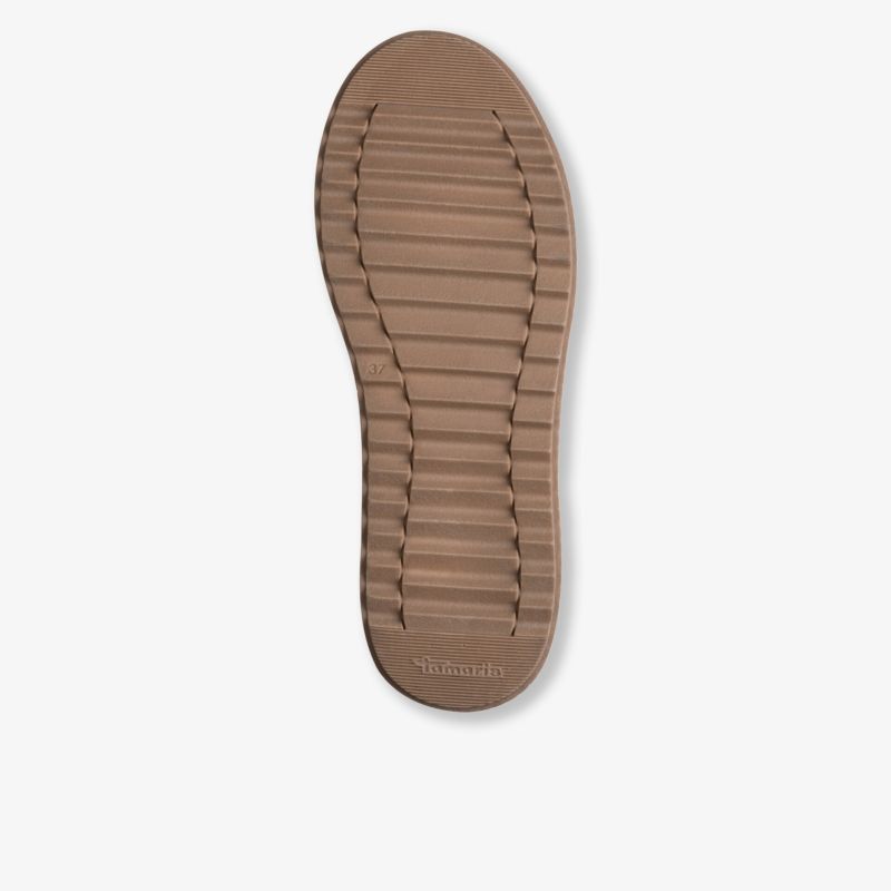 Rutschfeste und langlebige Schuhsohle mit flexibler Profillaufsohle für sicheren Halt