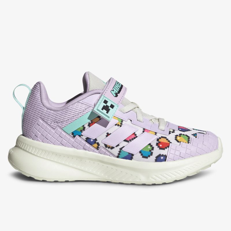 Leichter Sneaker mit farbenfrohen Pixelmustern und bequemer Polsterung für flexiblen Tragekomfort