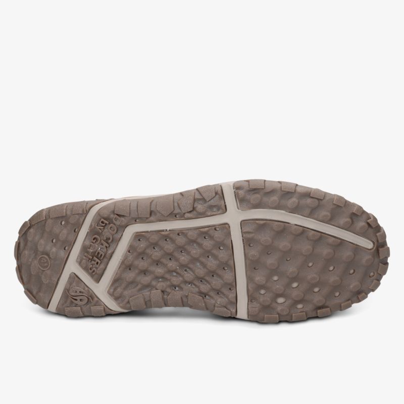 Robuste und rutschfeste Schuhsohle mit tiefem Profil für optimalen Halt und lange Haltbarkeit