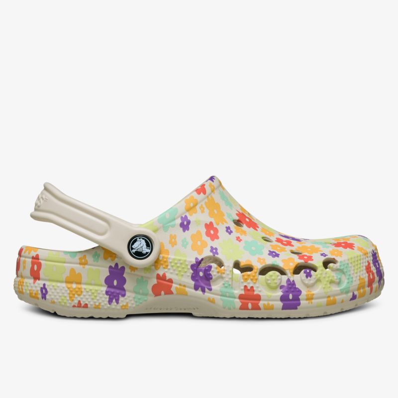 Bequemer leichter Schuh mit buntem Blumenmuster, rutschfester Sohle und atmungsaktivem Material