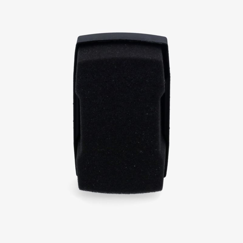 Kompakter schwarzer Clip mit stabilem Design, funktional und robust, handlich und einfach zu verwenden