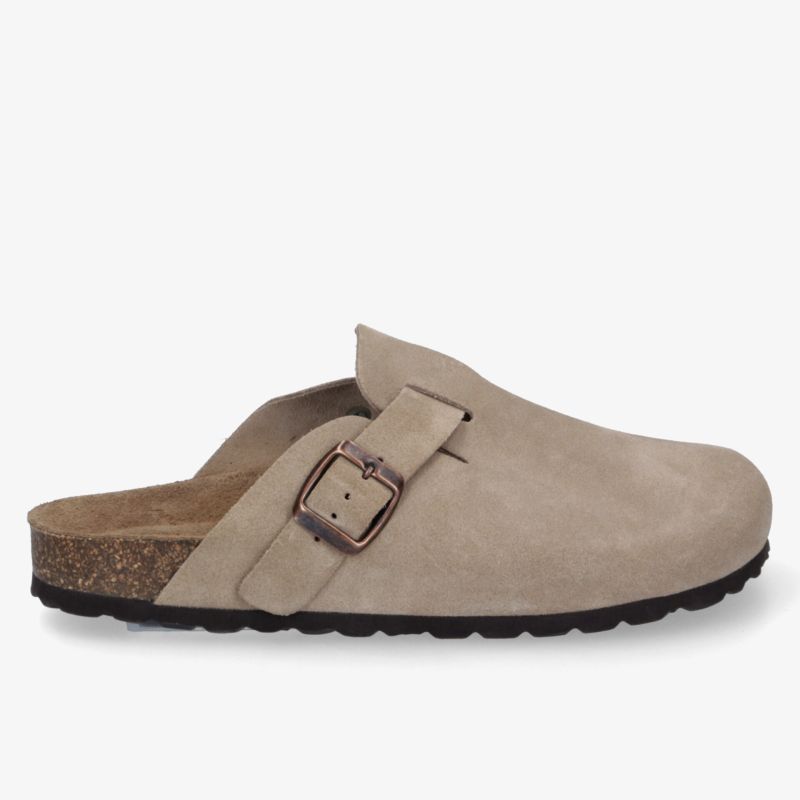 Bequemer Slip-On Schuh mit verstellbarer Schnalle und rutschfester Sohle, ideal für komfortables Tragen im Alltag