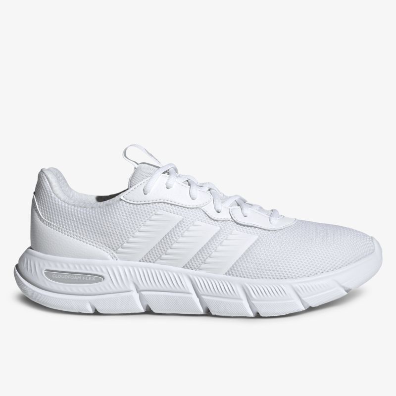 Leichter, atmungsaktiver Sportschuh mit flexibler Sohle und moderner, bequemer Passform in Weiß