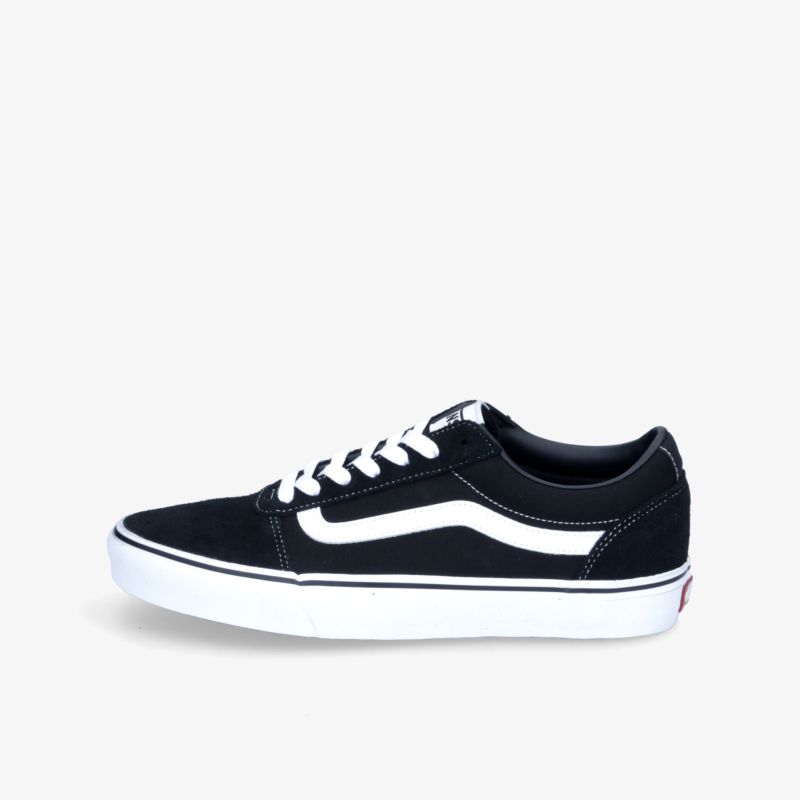 Klassischer schwarz-weißer Sneaker mit komfortabler Passform und modernem Design.