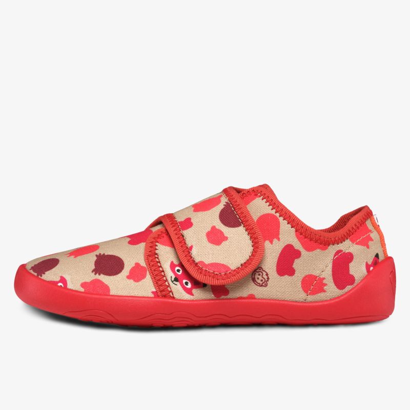 Flexibler und bequemer Schuh mit rutschfester Sohle und praktischem Klettriemen für optimalen Halt