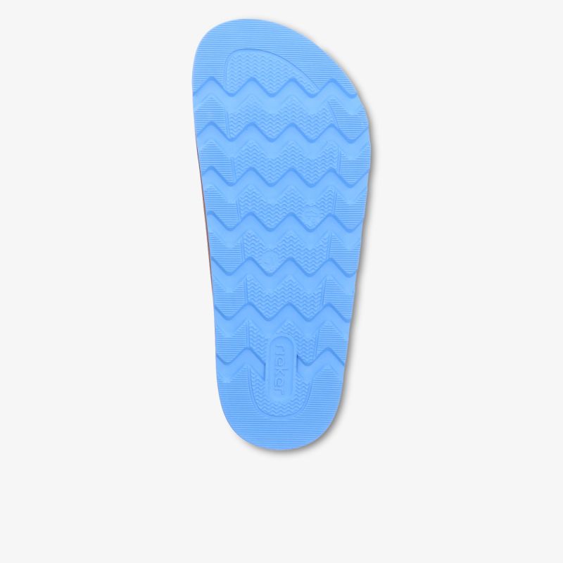 Leichte blaue Einlegesohle mit rutschfestem Antirutschprofil für optimalen Komfort und Halt