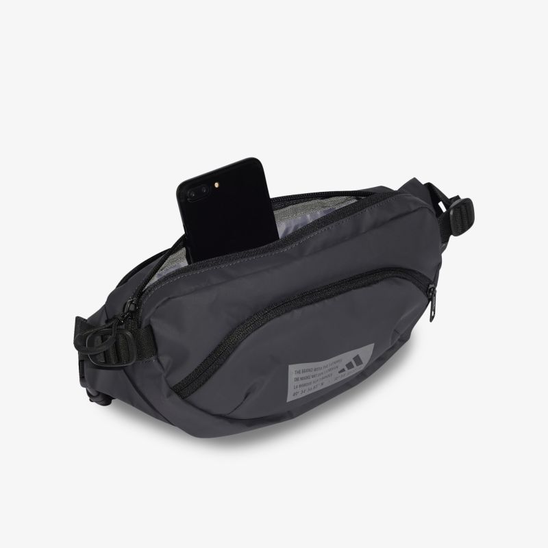 Praktische Gürteltasche mit Reißverschluss und verstellbarem Gürtel, ideal für sicheren und bequemen transport