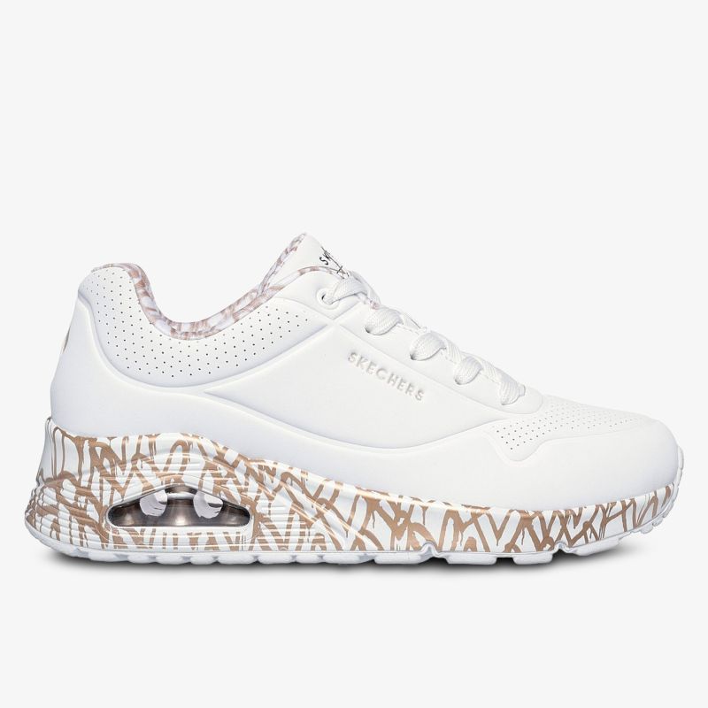 Moderner Sneaker mit bequemer Passform und auffälligem Sohlenmuster für den Alltag.