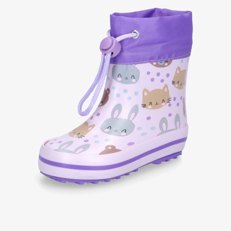 Wasserfester Gummistiefel mit rutschfester Sohle und verstellbarem Verschluss für sicheren und bequemen Halt