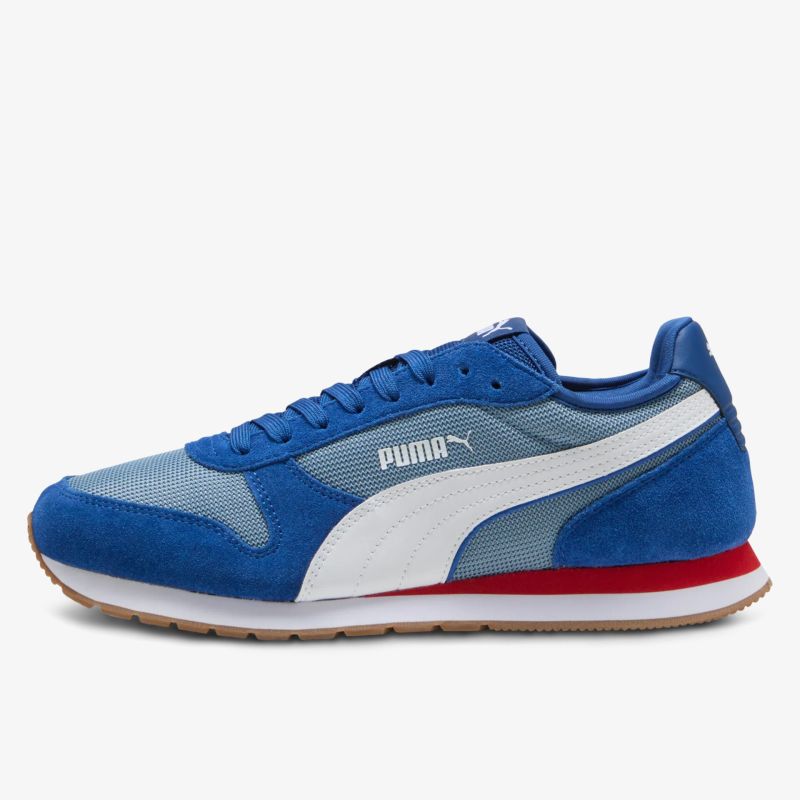 Blauer Puma Sneaker aus Wildleder mit sportlichem Design und leichtem, atmungsaktivem Material
