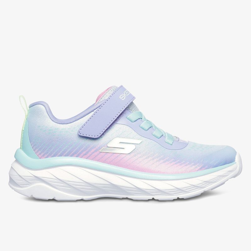 Moderner Schuh in Pastellfarben mit weicher Sohle und Klettverschluss