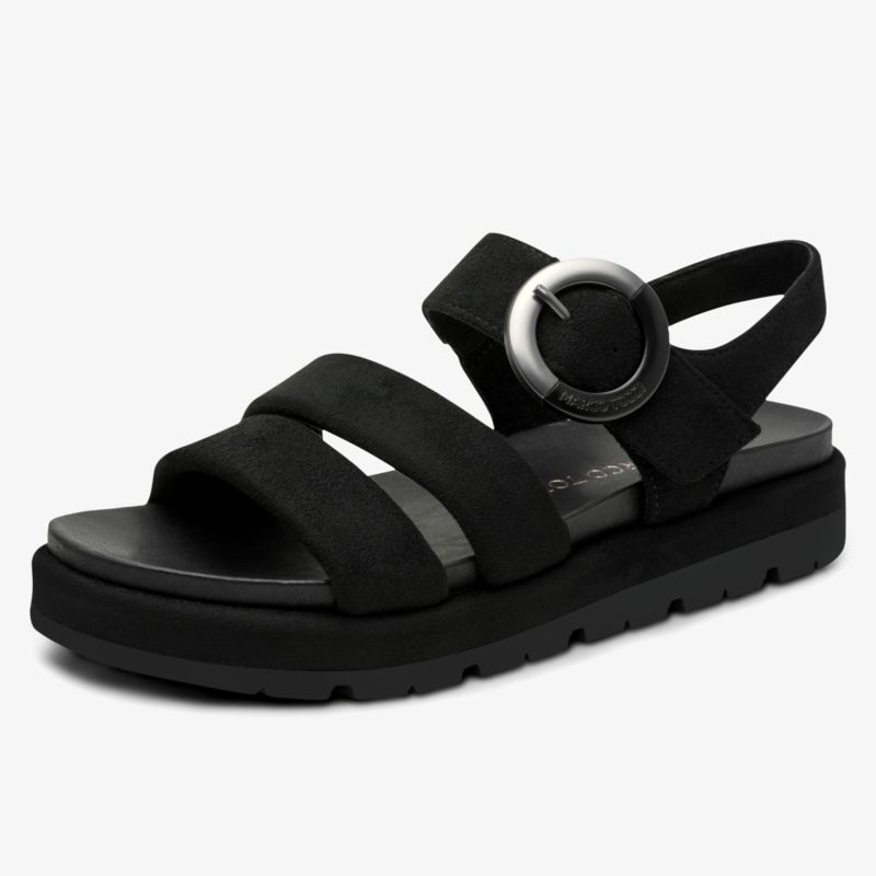 Bequeme Sandale mit weichem Obermaterial und verstellbarem Riemen für optimalen Halt und Komfort