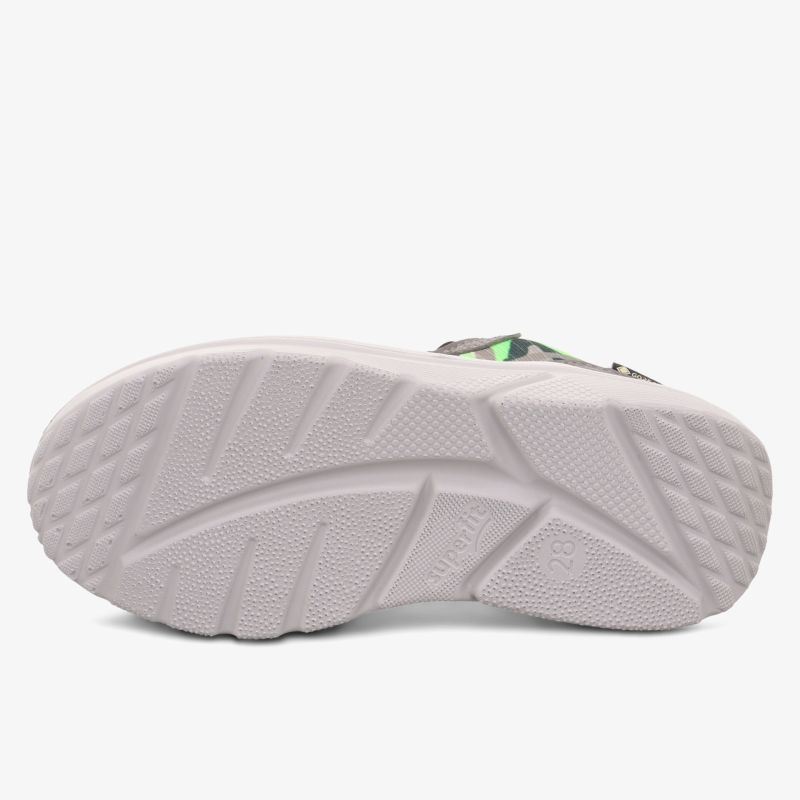 Weiß profilierte Schuhsohle mit rutschfestem Design für stabile und komfortable Schritte