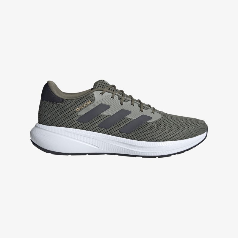 Moderner, atmungsaktiver Sneaker mit robustem Material und stylischem Design in seitlicher Ansicht