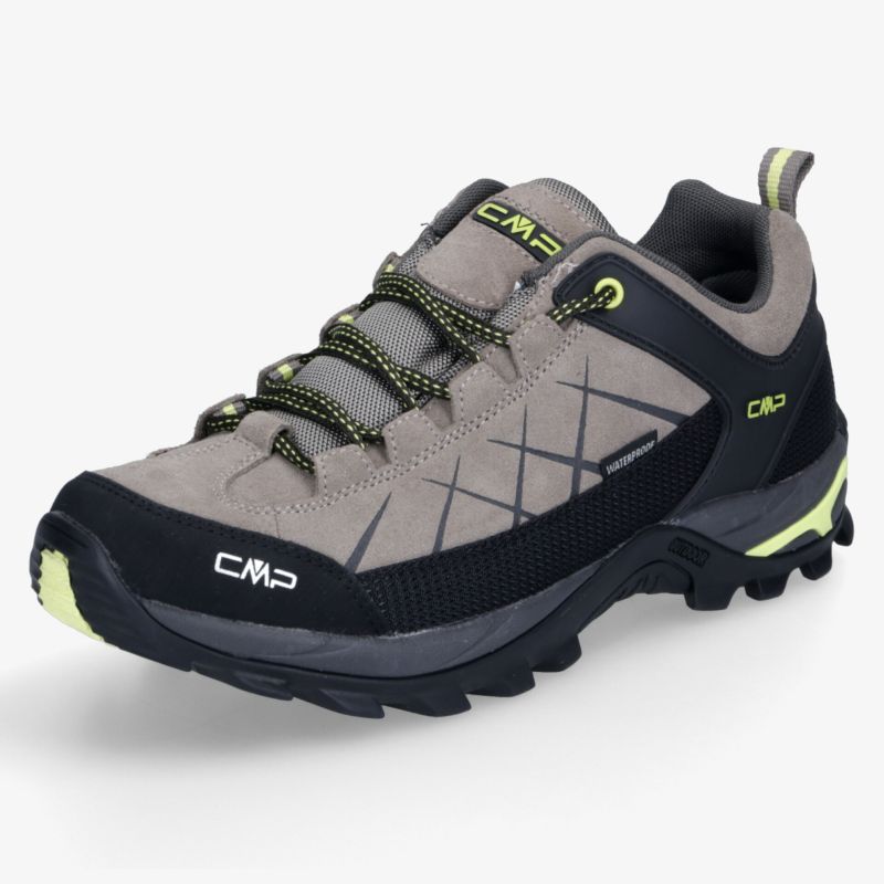Robuster und komfortabler Schuh für Outdoor-Aktivitäten mit rutschfester Sohle und atmungsaktivem Design.