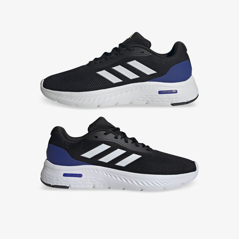 Leichte, atmungsaktive Sneaker mit bequemer Sohle und modernem Design in Schwarz und Blau