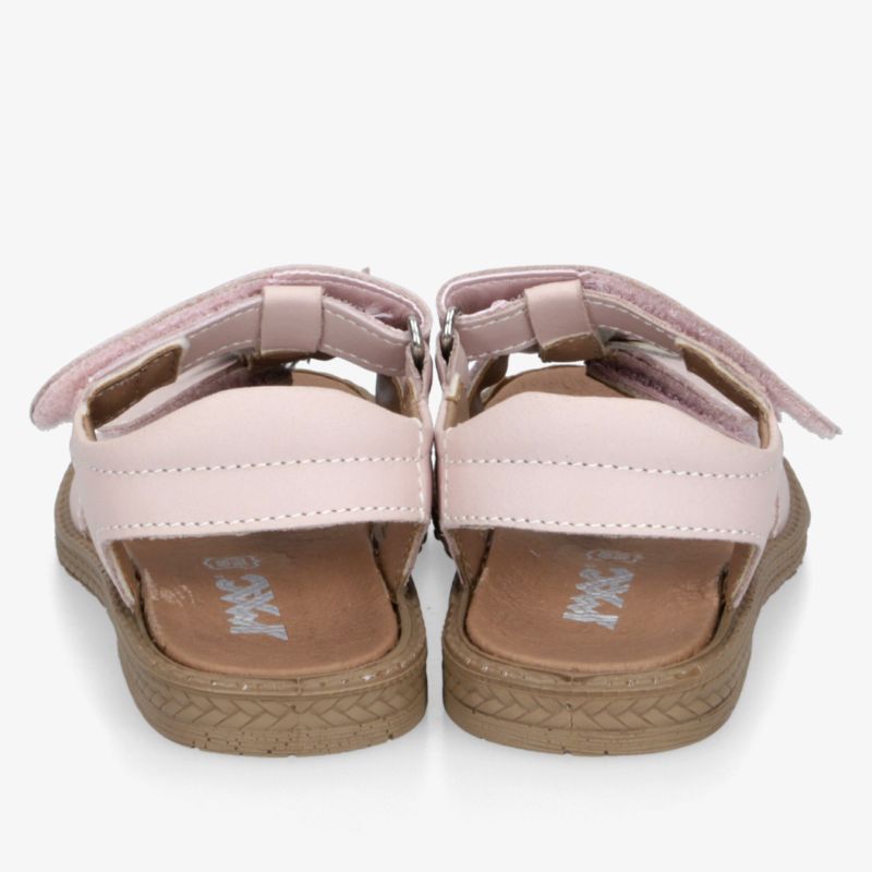 Bequeme rosa Sandalen mit verstellbaren Riemen und gepolsterter Innensohle, ideal für sommerlichen Komfort