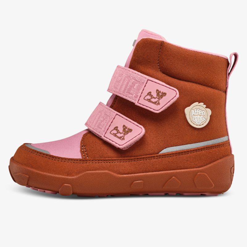 Warmer, robuster Winterboot mit praktischem Klettverschluss und rutschfester Sohle für optimalen Komfort