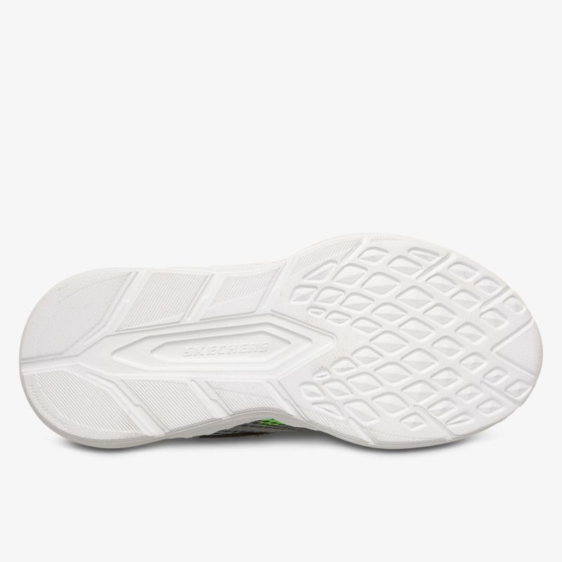 Weiße Schuhsohle mit rutschfestem Profil und langlebigem Material für optimalen Halt und Komfort