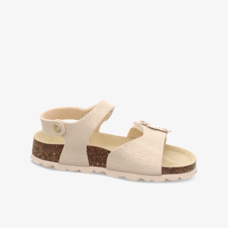 Leichte sandale mit verstellbarem klettverschluss und ergonomischem fußbett für hohen tragekomfort