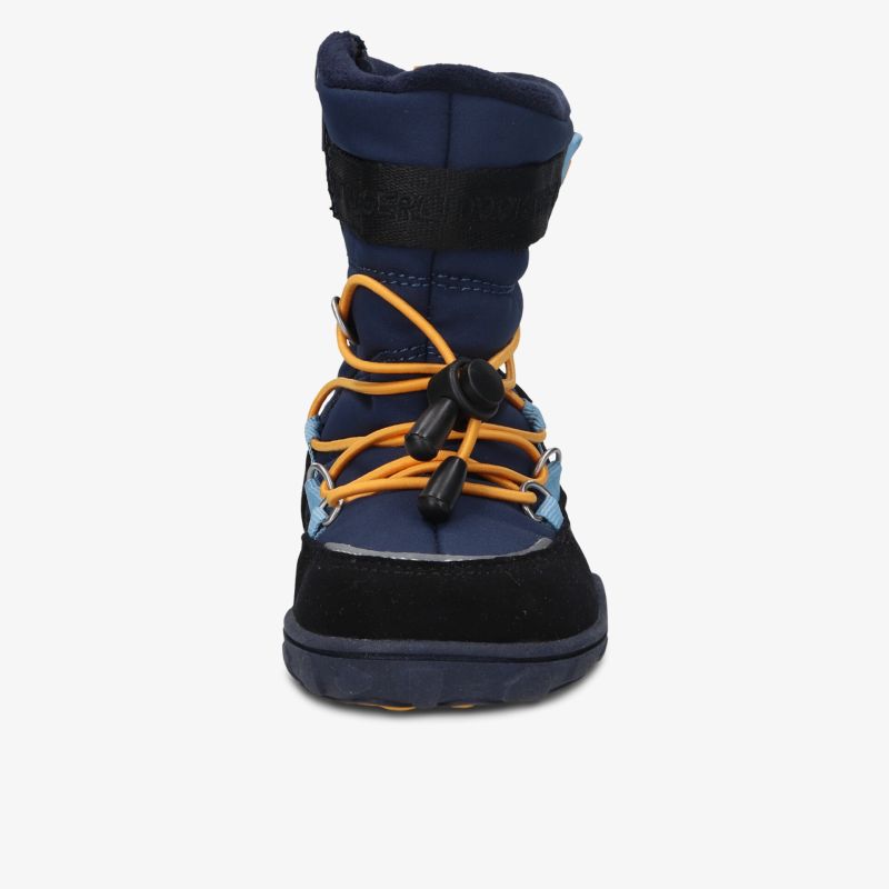 robuster Outdoor-Winterstiefel mit wasserabweisendem Material und sicherem Halt durch rutschfeste Sohle frontal
