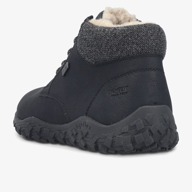 Robuster Outdoor-Schuh mit warmer Fütterung und rutschfester Sohle für sicheres Gehen im Winter