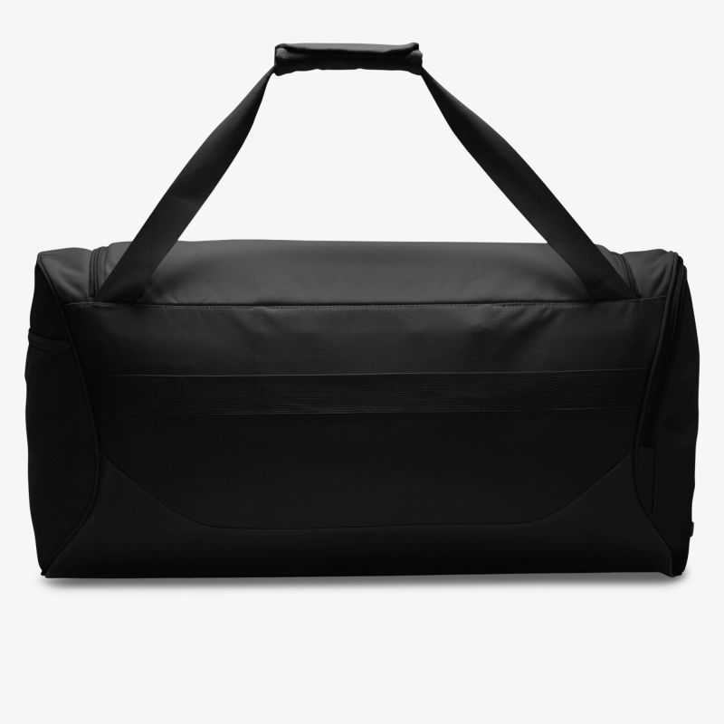 Große schwarze Reisetasche mit robusten Tragegriffen und geräumigem Hauptfach, ideal für vielseitigen Einsatz