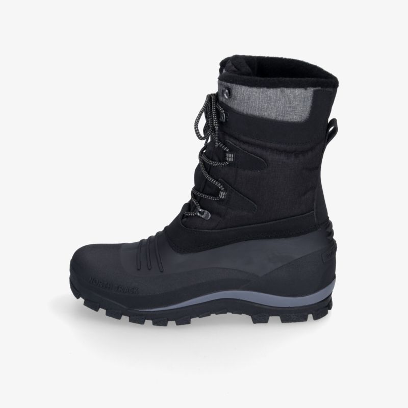 Warme, wasserdichte Winterstiefel mit rutschfester Sohle und robuster Verarbeitung, perfekt für kalte Tage.