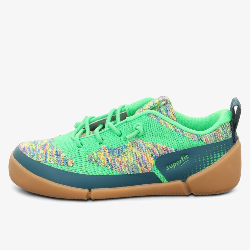 Leichter bunter Schuh mit flexibler Sohle, atmungsaktivem Material und komfortablem Sitz