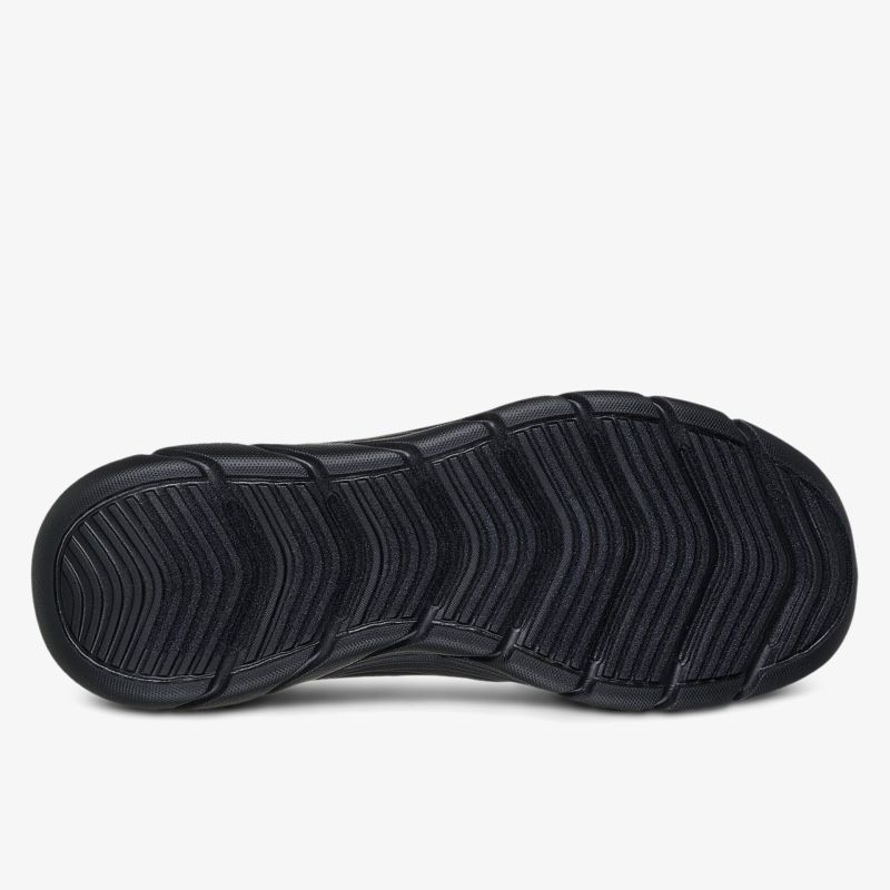 Schuhsohle mit robustem, rutschfestem Profil für sicheren Halt und flexiblem Material für Komfort