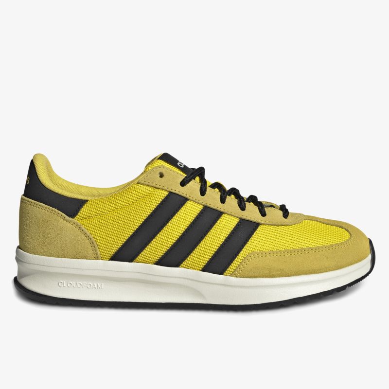 Leichter gelber Sneaker mit atmungsaktivem Mesh und bequemer Passform, ideal für den Alltag