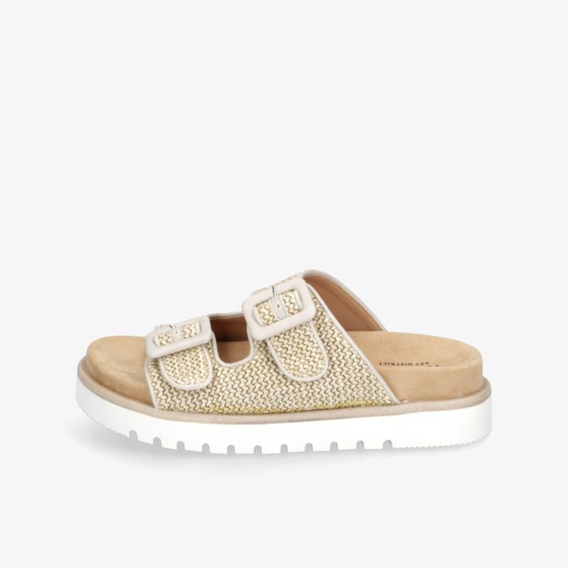 Bequeme Sandale mit verstellbaren Riemen und weicher, rutschfester Sohle für optimalen Tragekomfort