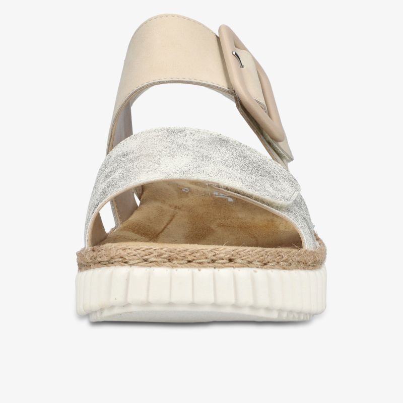 Schicker und bequemer Schuh mit breiter Schnalle und weichem Fußbett, rutschfeste Sohle für sicheren Halt