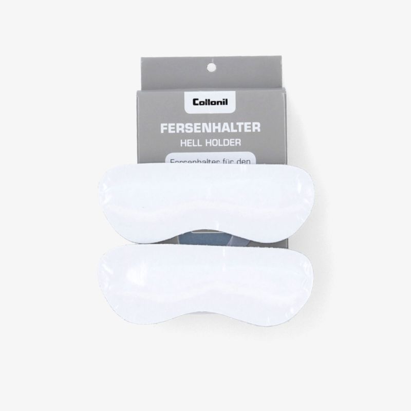 Weißer Fersenhalter aus weichem, rutschfestem Material für optimalen Komfort und Druckentlastung im Fersenbereich