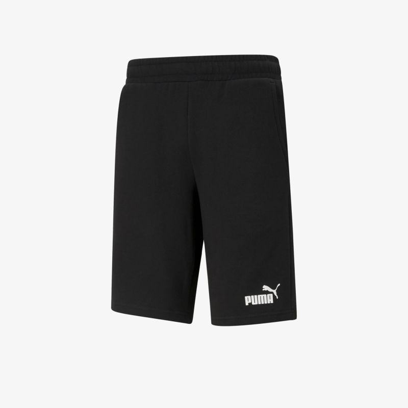 Schwarze Puma Sportshorts mit bequemem Bund und flexiblem, leichtem Material für optimalen Tragekomfort