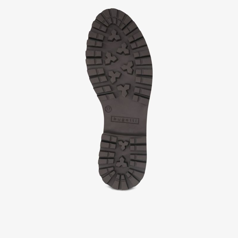 Robuste profilierte Sohle für besten Halt und Rutschfestigkeit auf unterschiedlichen Untergründen