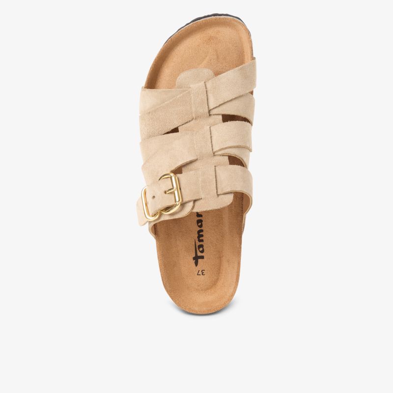 Bequeme Sandale mit verstellbaren Riemen und weichem Fußbett, ideal für Alltag und Freizeit