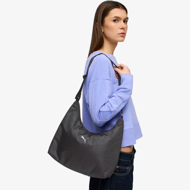 Leichte sportliche Tasche aus robustem Material mit verstellbarem Schultergurt für einfachen Transport