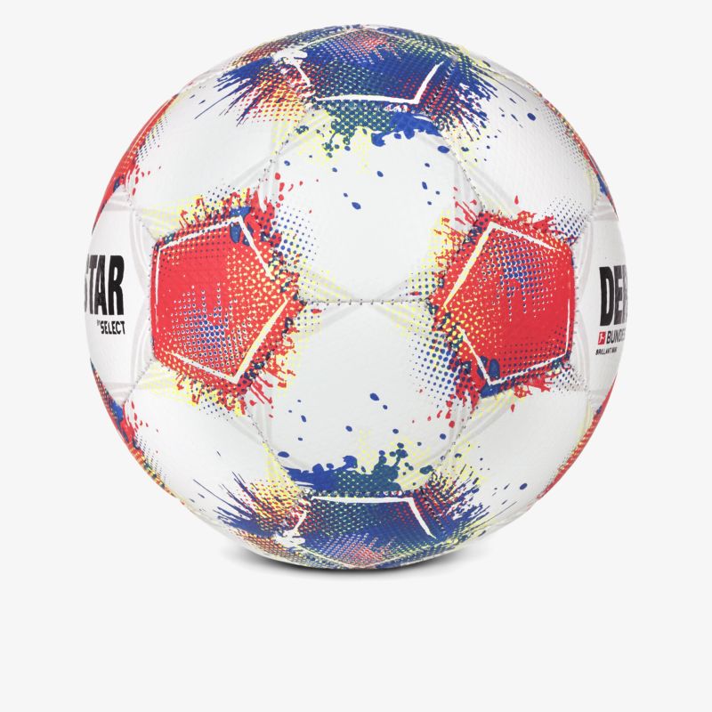 Robuster und bunter Fußball mit auffälligem Muster für vielseitigen Einsatz im Spiel