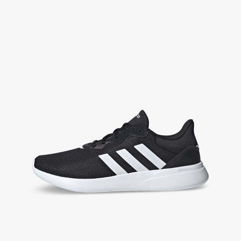 Moderner schwarzer Sneaker mit weißem Akzent und hohem Tragekomfort