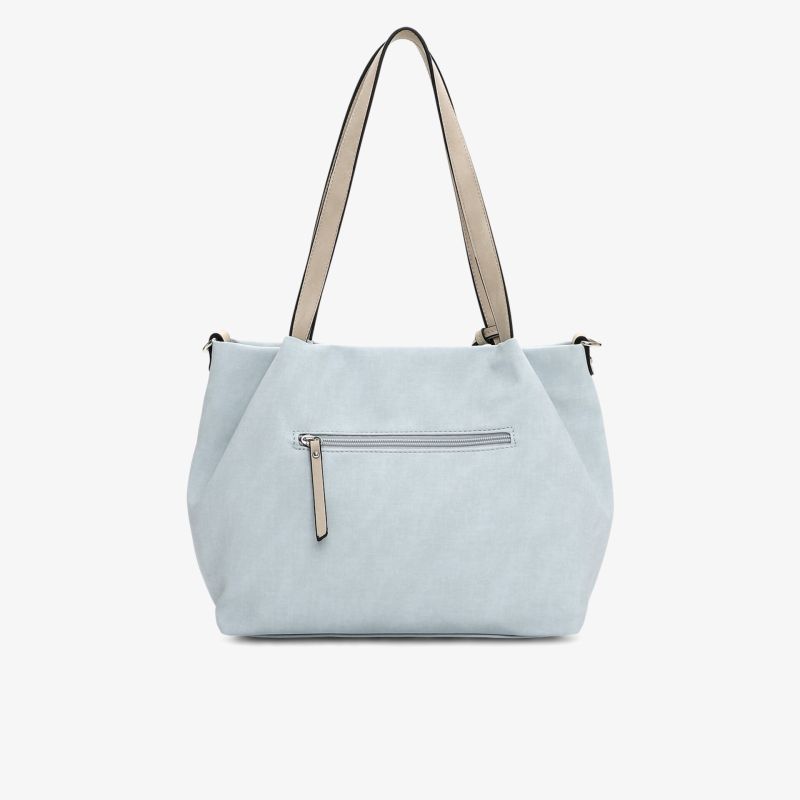 Elegante Handtasche mit geräumigem Innenraum und praktischem Reißverschluss.