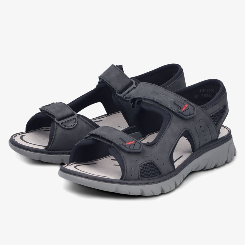 Bequeme, verstellbare Sandalen mit robuster, rutschfester Sohle für hohen Tragekomfort und aktive Freizeit