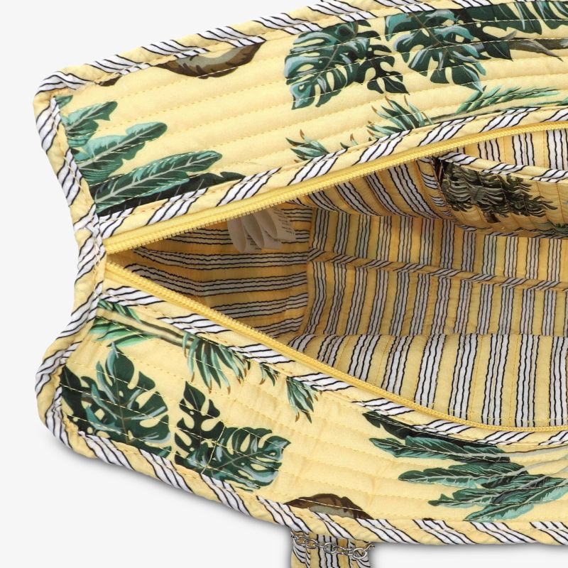 Robuste und geräumige Tasche mit modischem Muster, gepolstertem Griff und stabilem Reißverschluss